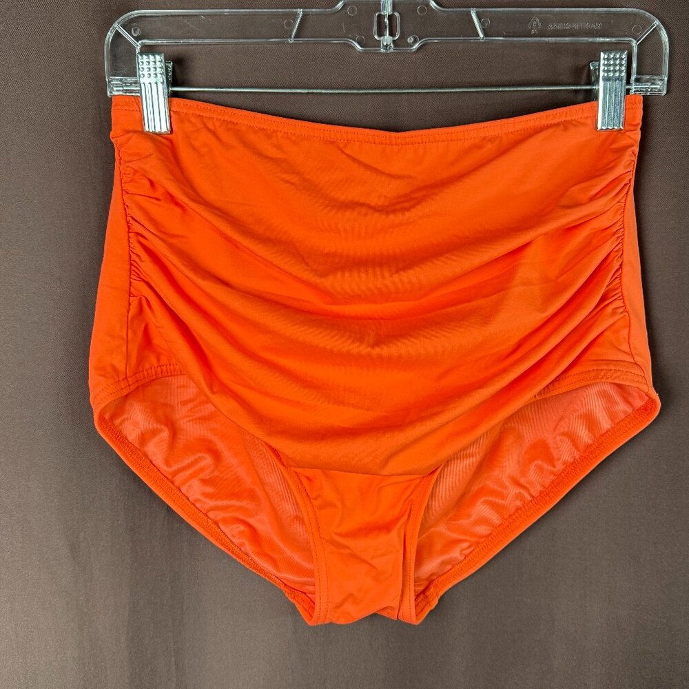 Lands End Women's XS-L, XS-L LONG High Waist Tummy CNTRL Bikini SWIM BOTTOM Papa